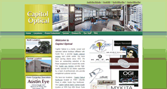 Desktop Screenshot of capitoloptical.com